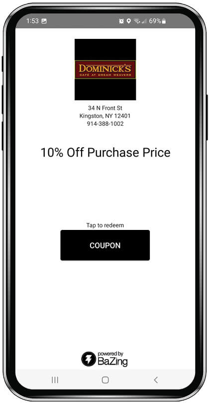 10%25 Off Purchase Price Dominick's