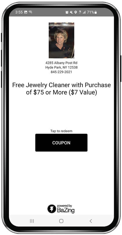 Free Jewelry Cleaner with Purchase of $75 or More