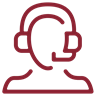 Person wearing headset