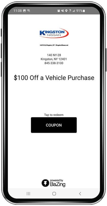 $100 Off a Vehicle Purchase