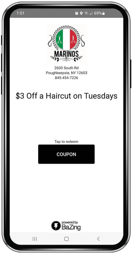 $3 de descuento en cortes de pelo los días martes