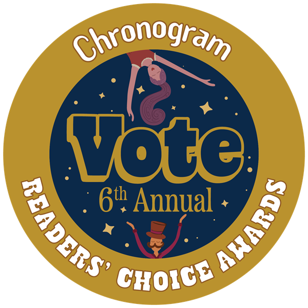 Chronogram Vote Badge