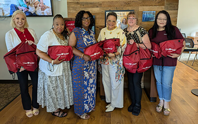 Wappingers Staff with drawstring bags